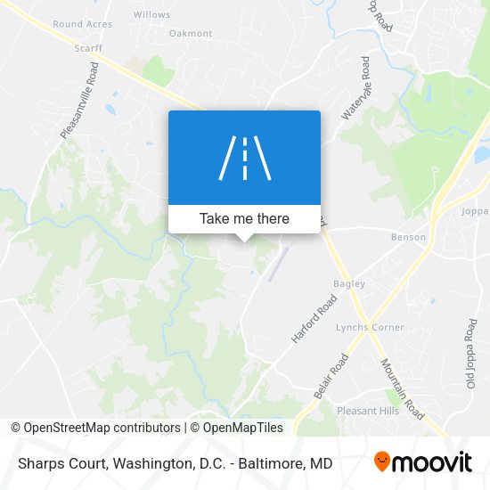 Sharps Court map