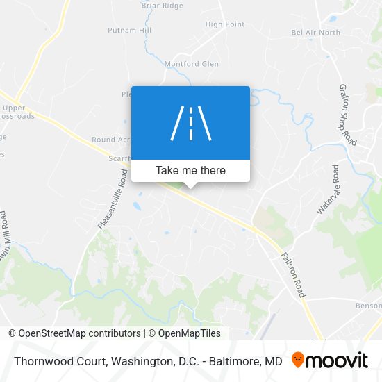 Thornwood Court map