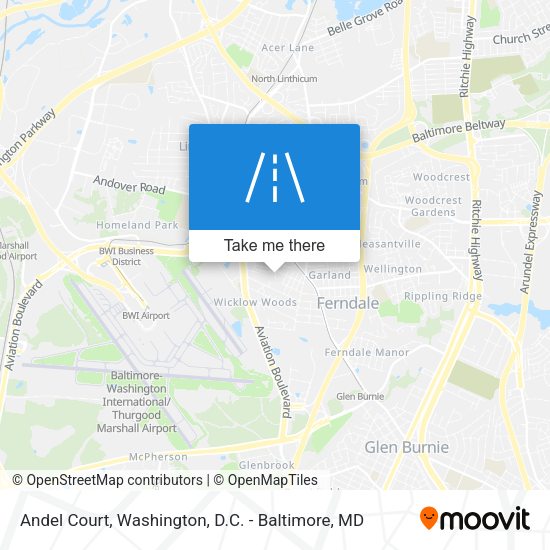 Andel Court map