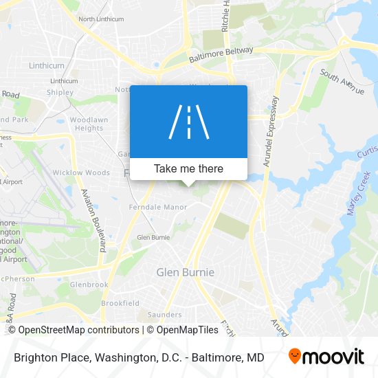 Mapa de Brighton Place
