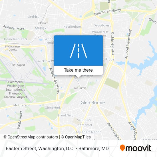 Eastern Street map