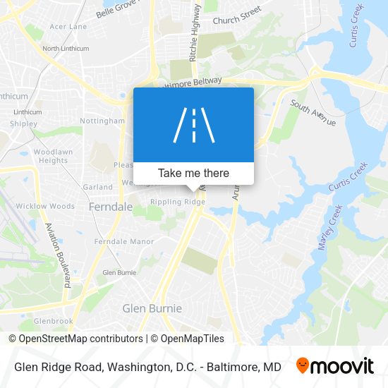 Mapa de Glen Ridge Road
