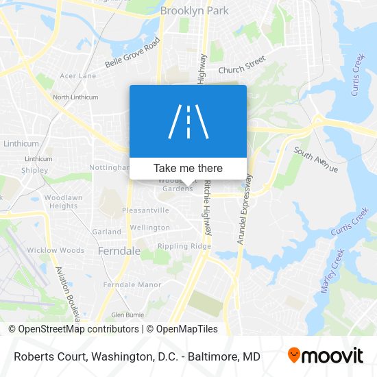 Roberts Court map