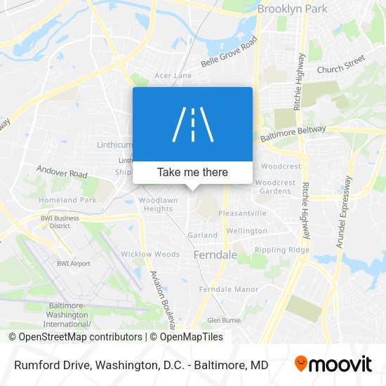 Rumford Drive map
