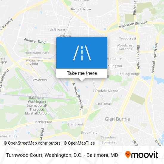 Turnwood Court map