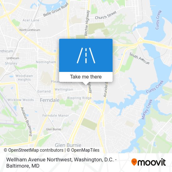 Mapa de Wellham Avenue Northwest