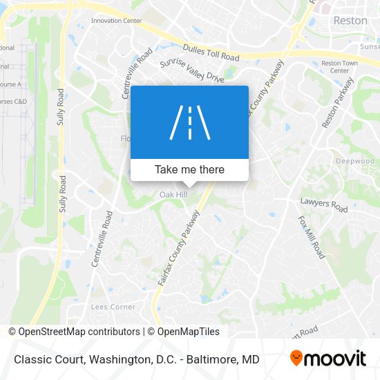 Classic Court map