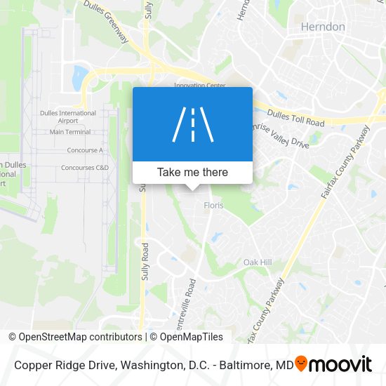 Mapa de Copper Ridge Drive