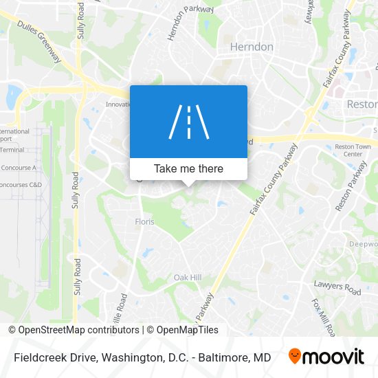 Mapa de Fieldcreek Drive