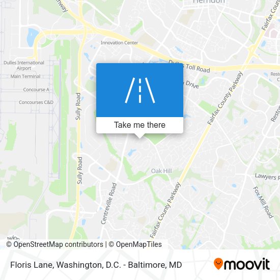 Floris Lane map