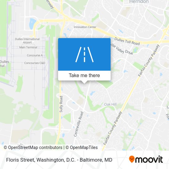 Floris Street map