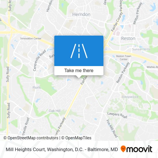 Mill Heights Court map