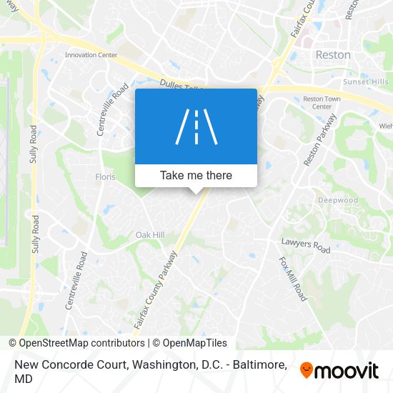 New Concorde Court map