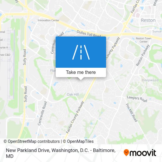 Mapa de New Parkland Drive