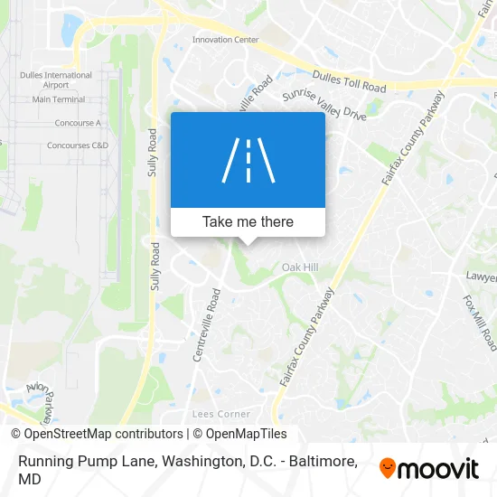 Running Pump Lane map