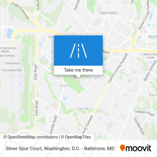 Mapa de Silver Spur Court