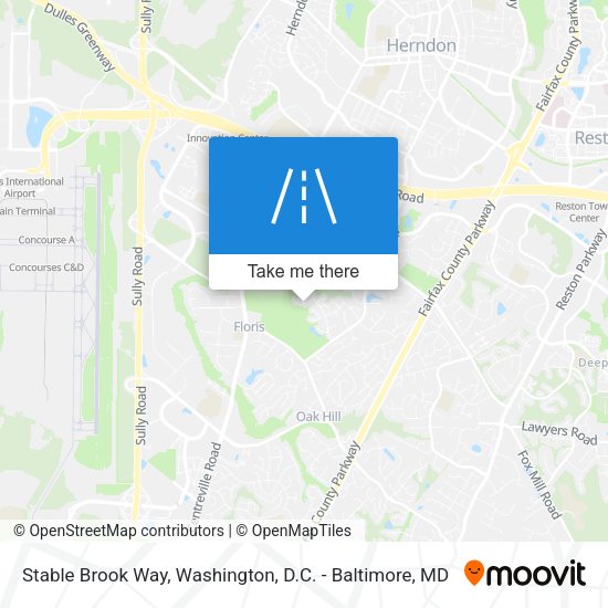 Mapa de Stable Brook Way