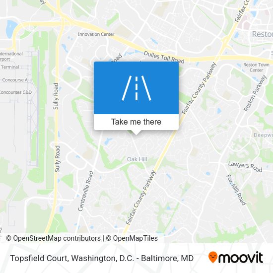 Topsfield Court map