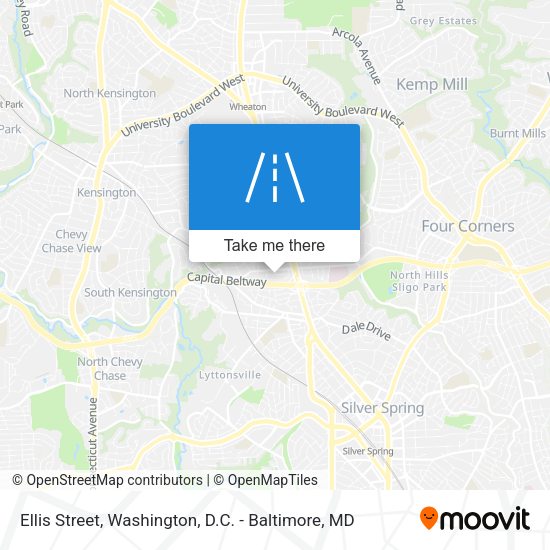 Mapa de Ellis Street