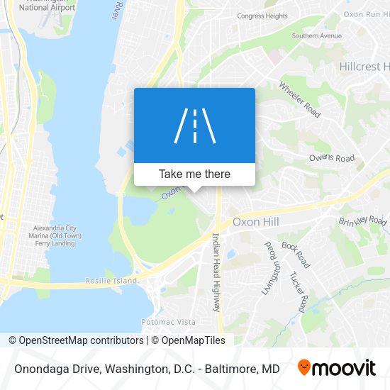Onondaga Drive map