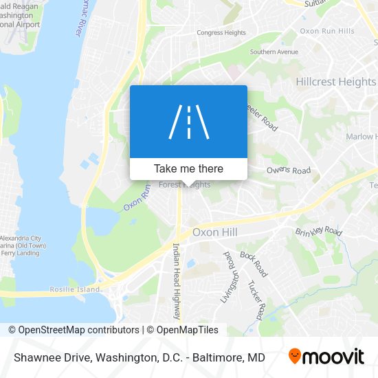 Shawnee Drive map