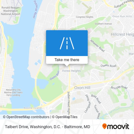Mapa de Talbert Drive