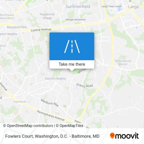 Fowlers Court map