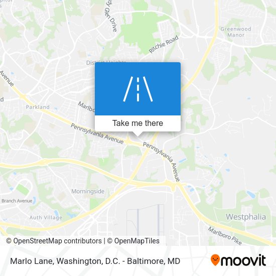 Marlo Lane map
