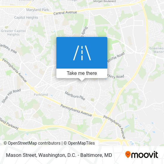 Mason Street map