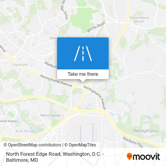 Mapa de North Forest Edge Road