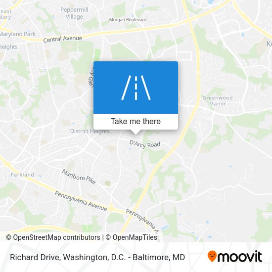 Richard Drive map