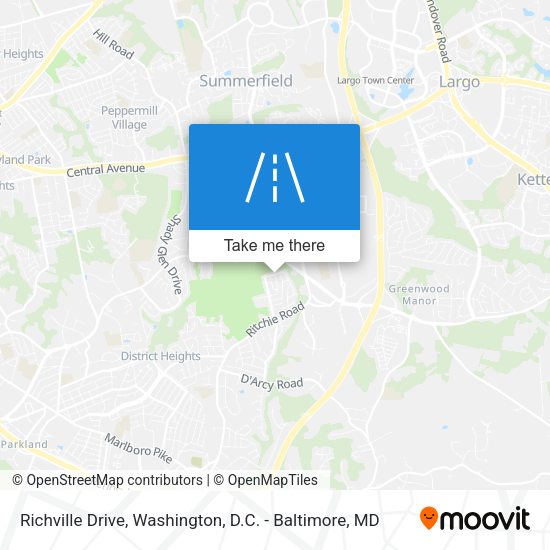 Richville Drive map