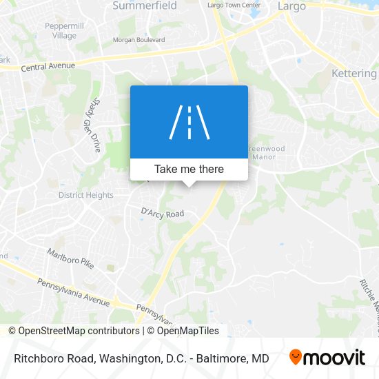 Mapa de Ritchboro Road