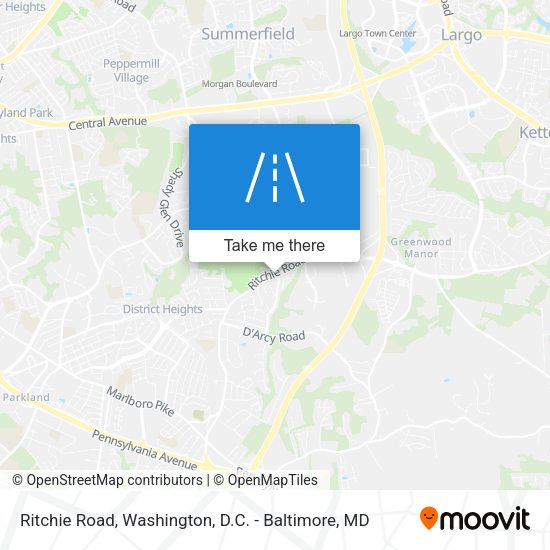 Ritchie Road map