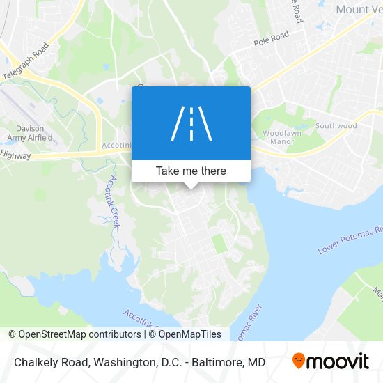 Mapa de Chalkely Road