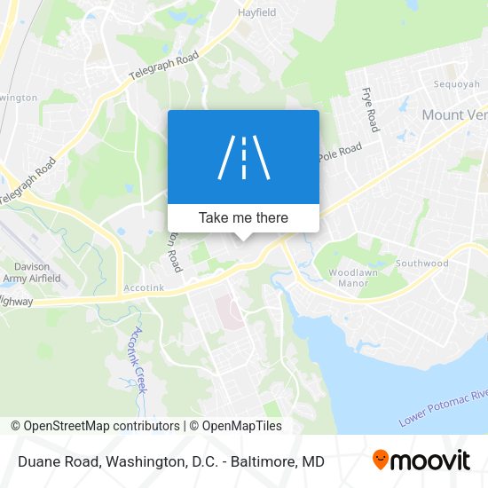 Duane Road map