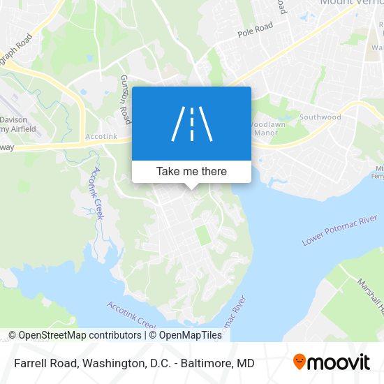 Mapa de Farrell Road