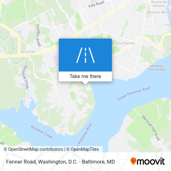 Fenner Road map