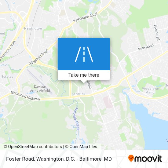 Mapa de Foster Road
