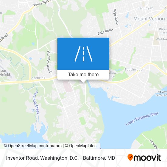 Mapa de Inventor Road