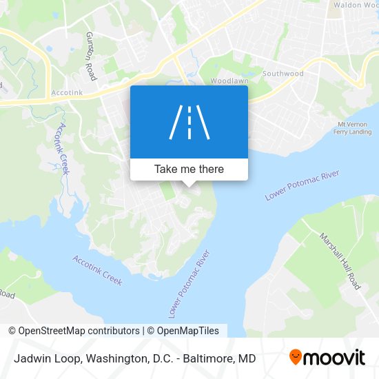 Mapa de Jadwin Loop