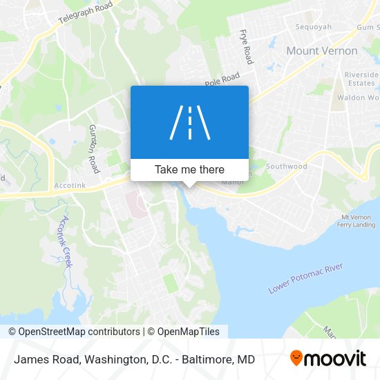 James Road map