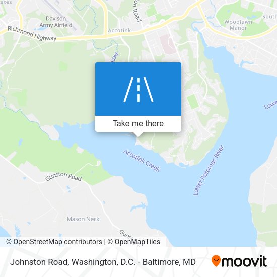Johnston Road map