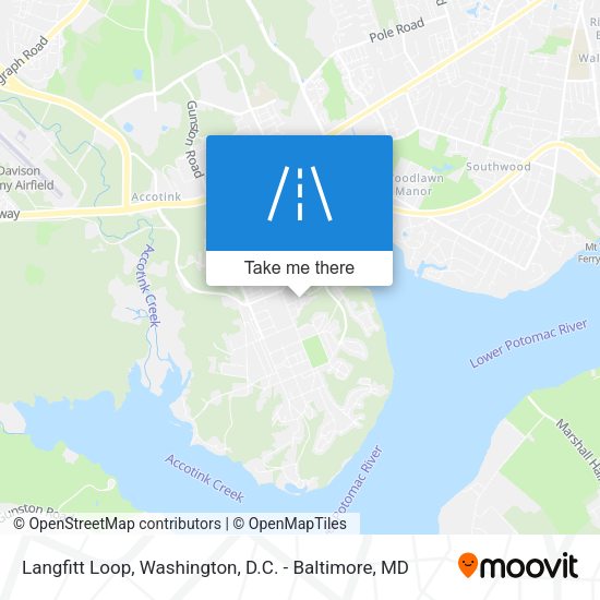 Langfitt Loop map