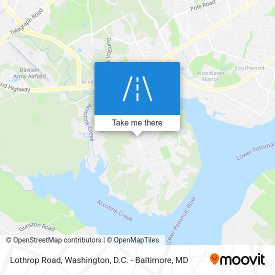 Mapa de Lothrop Road