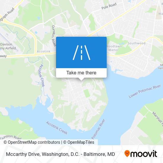 Mccarthy Drive map