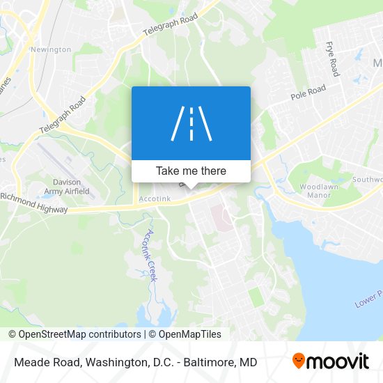 Mapa de Meade Road