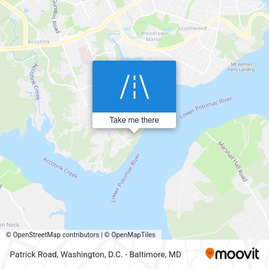Patrick Road map