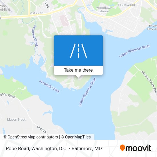 Pope Road map