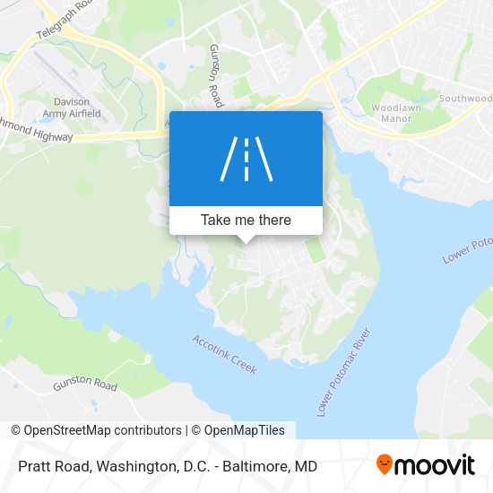 Pratt Road map